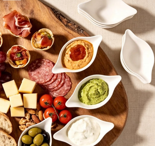 Eco-Friendly Disposable Sugarcane Mini Bowls – Biodegradable Lemon-Shaped Dipping Saucers for Parties, Appetizers & Tastings